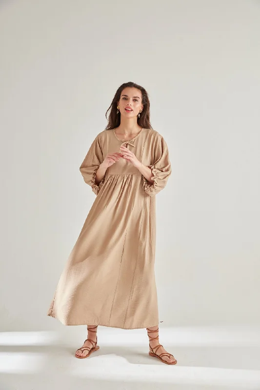 Great Bargains Seoul Beige Dress