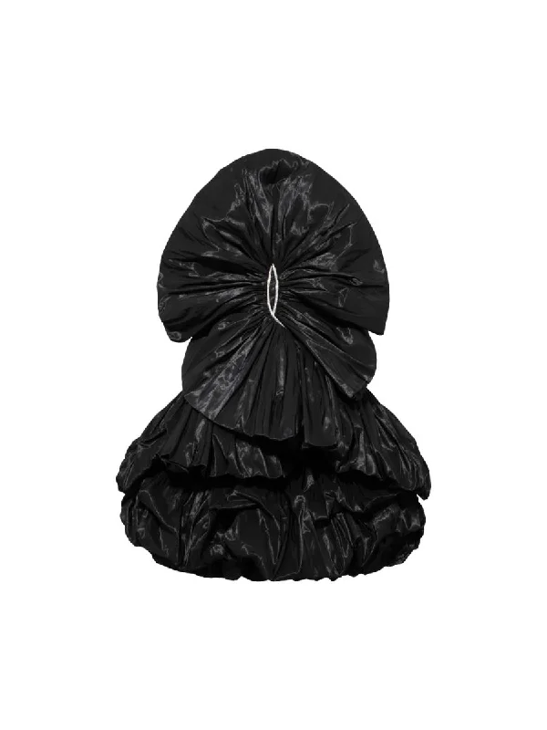 Huge Savings Princess Black Mini with Stone Detail Dress