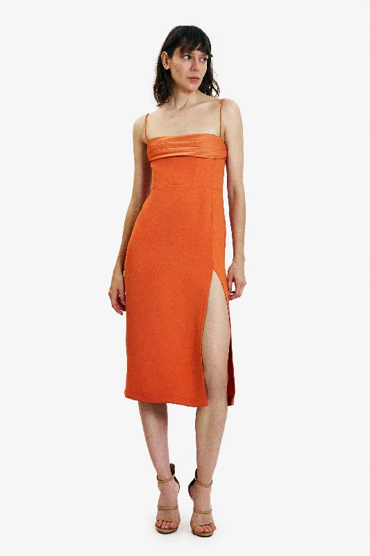 Lowest Price Luisa Orange Dress