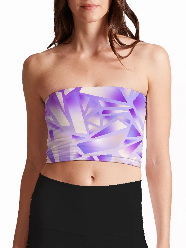 Electric Stained Glass (Purple Ice) Tube Top