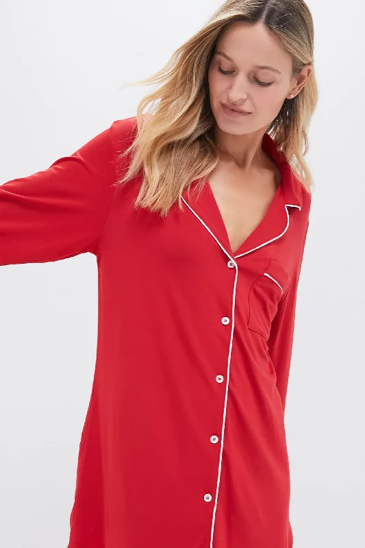Price Drop Alert Special offersHaute Red Gisele Sleepshirt