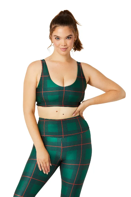 Merry Green Plaid U-Bra