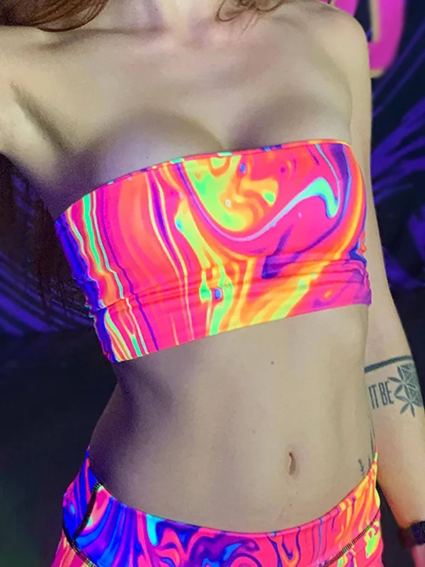 Neon Nuclear Tube Top