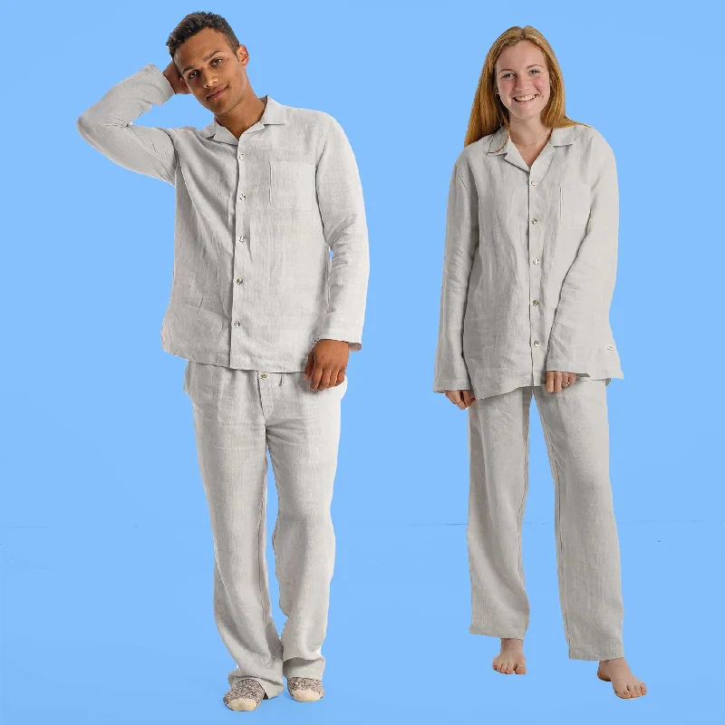 Midnight Madness Best sellersSAN JOSE 100% Organic Hemp Pajamas PJ Set (Long sleeves / pants) (Unisex) Midnight Madness Best sellersSAN JOSE 100% Organic Hemp Pajamas PJ Set (Long sleeves / pants) (Unisex)