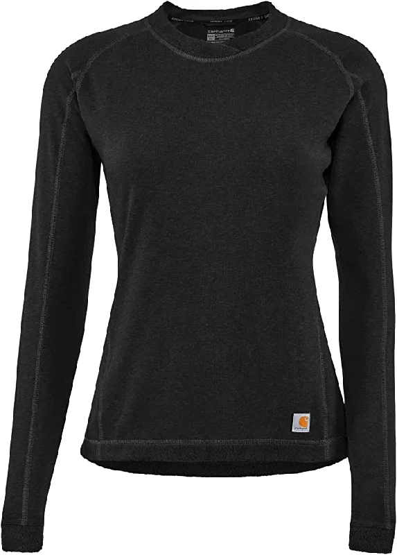 Limited Time Gift ideasWomen's Force Heavyweight Synthetic Wool-Blend Fleece Base Layer Crewneck Top