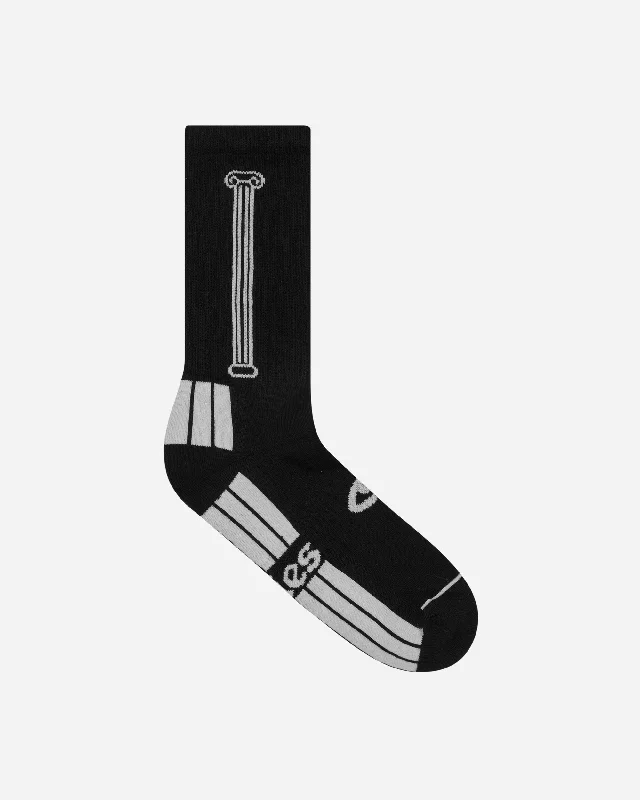 Column Socks Black