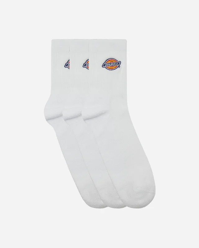 Valley Grove Mid Socks White