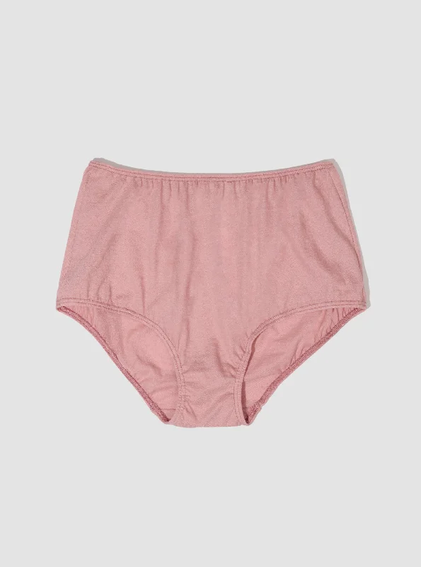 100% Organic Cotton High Waisted - Mauve