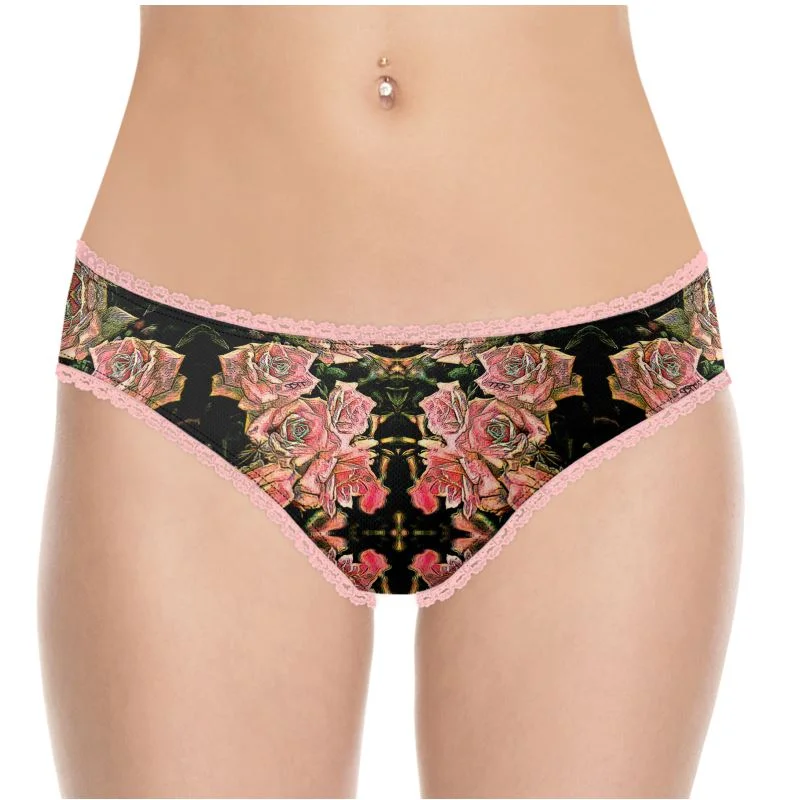 Floral Embosses: Roses 06-01 Designer Briefs