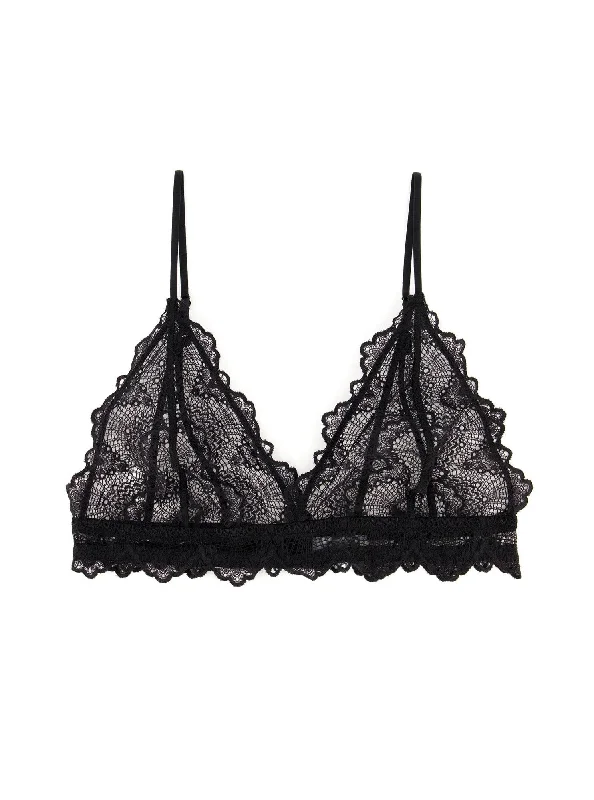 Lace Triangle Bralette 001 - Saboteur