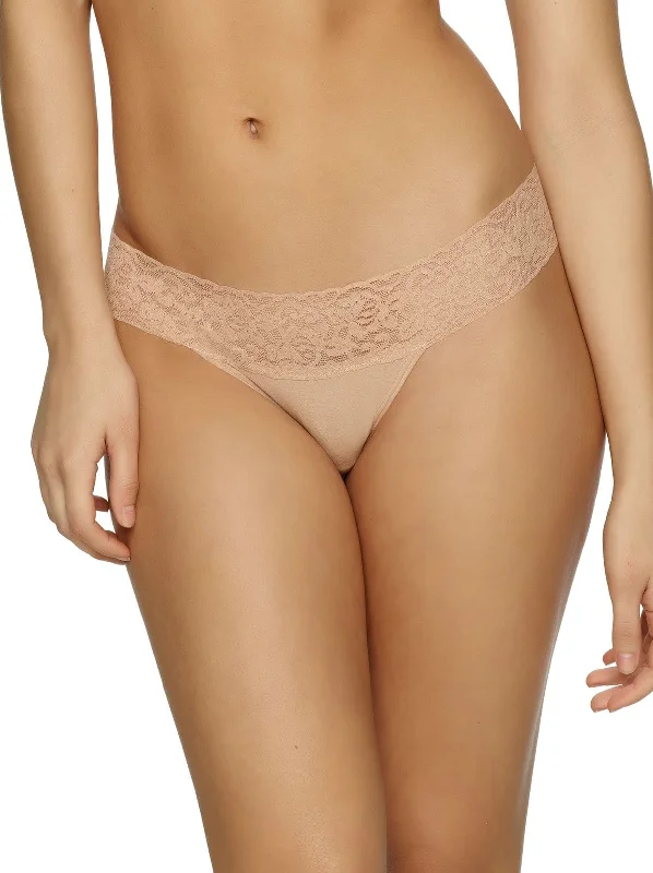 Felina Signature Stretch Lace Top Thong 5-Pack