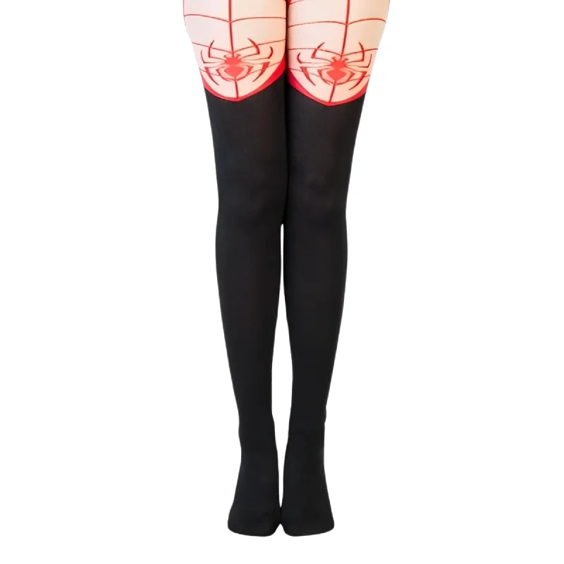 Marvel Spider-Man Women's Sheer Costume Tights