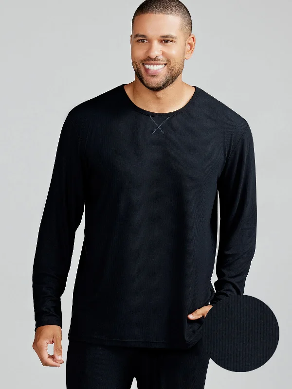 Microluxe Rib Sleep Long Sleeve