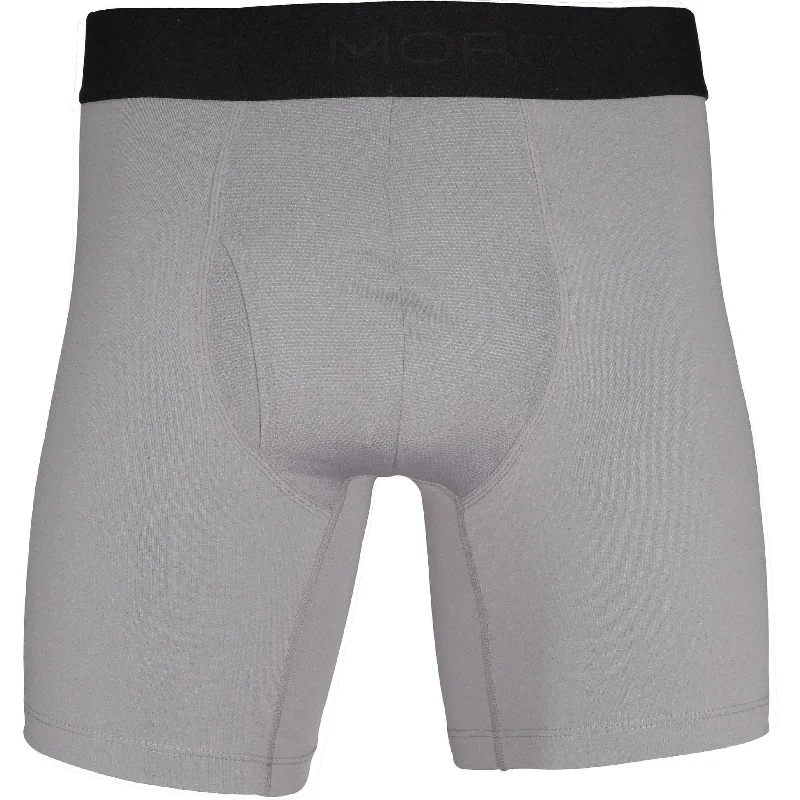 More Mile 7 Inch Mens Boxer Short - Grey