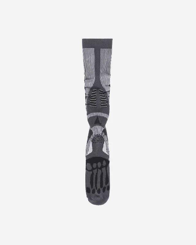 Bones Long Socks Grey