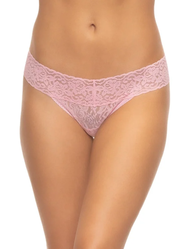 Signature Stretch Lace Low Rise Thong 6-Pack