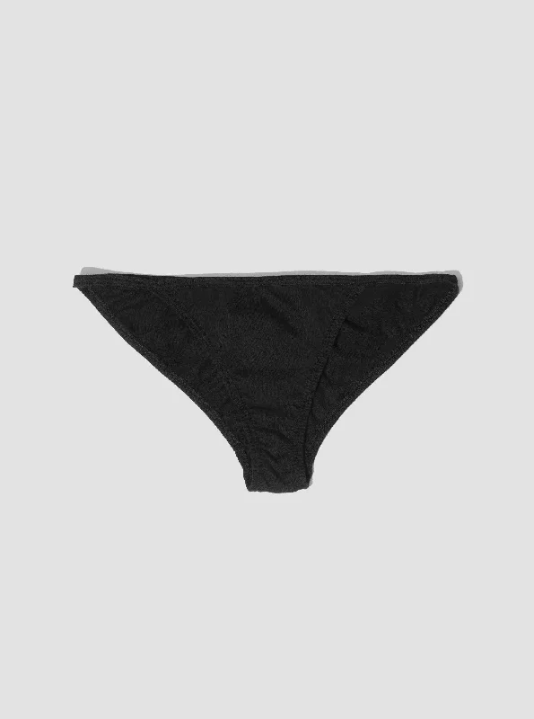 100% Organic Cotton String Bikini - Midnight