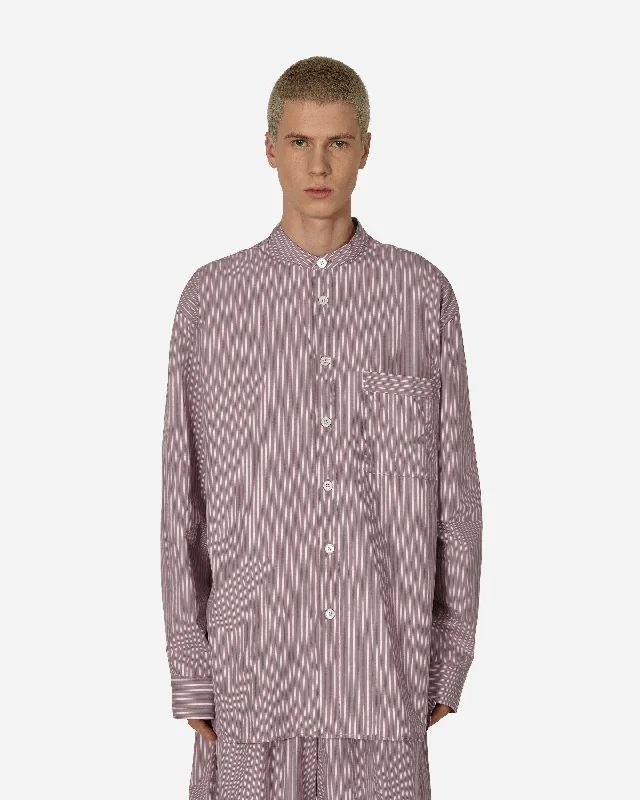 Birkenstock Stripes Longsleeve Shirt Mauve